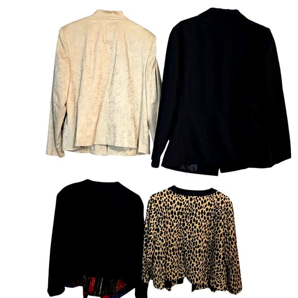 Women's 14W 1X Blazer Suit Separate Jacket Top Wholesale Bulk Lot 4 Plus 1XL - Picture 6 of 6